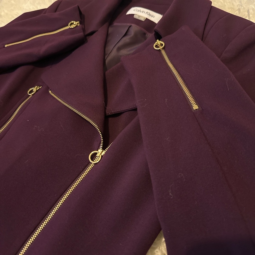 Calvin Klein Moto Blazer - 4P - Picture 7 of 9